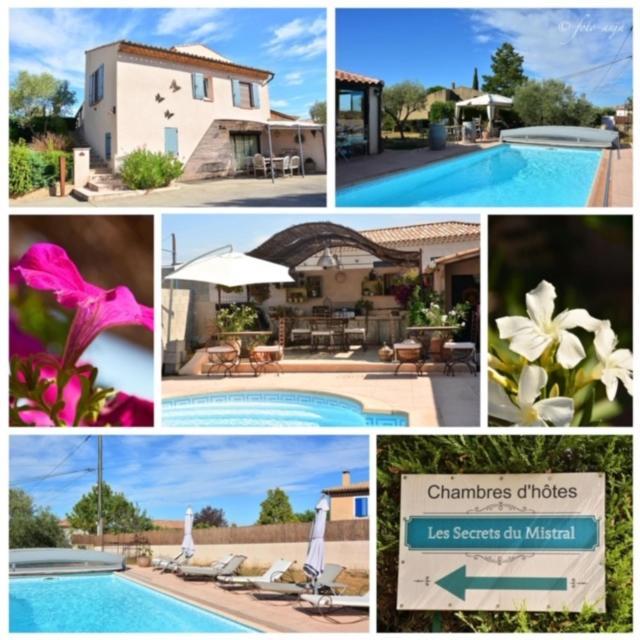 Bed and Breakfast Les Secrets Du Mistral Valensole Exteriér fotografie